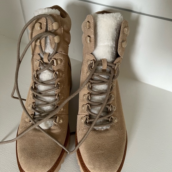 Marc fisher combat boot with Sherpa - Picture 3 of 3